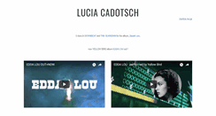 Desktop Screenshot of luciacadotsch.com