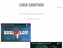 Tablet Screenshot of luciacadotsch.com
